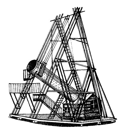 Телескоп гершеля схема